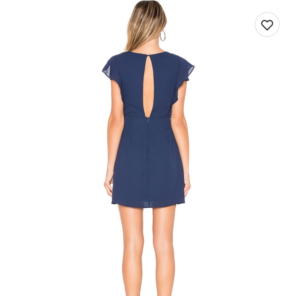 Revolve Superdown Ariana Ruffle Mini Dress - Picture 3 of 4